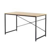 [en.casa] Mesa Escritorio 120 x 60 x 72 cm Mesa de Oficina Mesa de Trabajo Color Roble