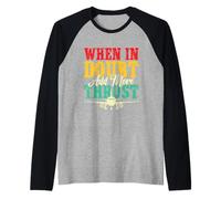 ¿en Caso De Duda Agregar Más Empuje - Mecánica De Aeronaves Camiseta Manga Raglan