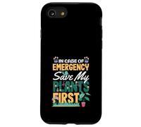 En Caso de Emergencia Save My Plants First Funny Plant Lover Carcasa para iPhone SE (2020) / 7/8