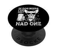 En Cervezas de Perro Solo He Tenido Un Chihuahua Divertido Beber PopSockets PopGrip Adhesivo
