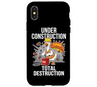En Construcción Total Destrucción Divertido Demolición Ganso Carcasa para iPhone X/XS
