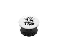 En Cuanto a mí y a mi Tuba serviremos al Señor Christian PopSockets PopGrip Adhesivo