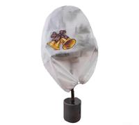 en Cubierta de protección contra heladas para plantas árboles - Transpirable para jardín ligero pluma 80x110cm blanco - Ideal para plantas de invierno al aire libre (campanas)