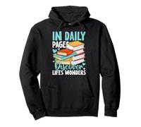 En Daily Pages Descubre las maravillas de la vida Sudadera con Capucha