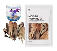 En Descanso Longan Hoja - Bálsamo De Agua Natural para Peces De Acuario, Hojas De Acuario Orgánico | Suministro De Hojas De Tanque Decorativo para El Punto De Descanso De Betta, A