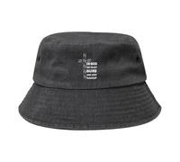 En Dios Confiamos. Mis Armas Son Solo De Respaldo. Sombrero De Pescador Protección UV Sombreros Cubo para Hombres Mujeres, Festivales Viaje Verano Unisex Sombrero De Sol