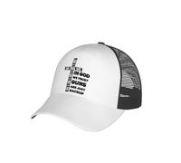 En Dios Confiamos Solo Somos Backup2 Hombre Mujer Snapback Cap Ajustable Sombrero Cómoda Gorras Hip Hop para Running Verano Golf