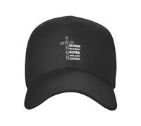 En Dios Confiamos Solo Somos Backup2 Mujer Hombre Gorra Trucker Ajustable Snapback Cap Protección UV Gorras Hip Hop para Running Verano Aire Libre