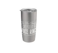 En el Coro de la Creación, Su VOZ Resuena en Jubilo Vaso térmico de acero inoxidable de doble pared
