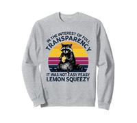 En el interés no fue fácil Peasy Lemon Squeezy Raccoon Sudadera