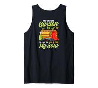 En el jardín Pierde la Mente y Encontrar mi Alma Divertido jardineros Camiseta sin Mangas