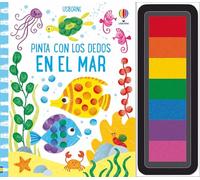En el mar – Pinta con los dedos – Usborne
