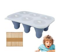 En el molde - Utensilio de cocina antiadherente a prueba de fugas, moldes de silicona incluidos, para zumo, pasteles, trufas, caramelos de goma, postres, fondant, caramelo, mousse de chocolate