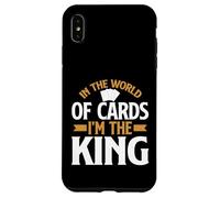 En el Mundo de Las Cartas im The King Trading Card Carcasa para iPhone XS MAX