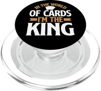 En el Mundo de Las Cartas im The King Trading Card PopSockets PopGrip para MagSafe