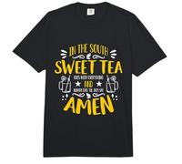 En el Sur del té Dulce va el té Dulce para Amantes de la Comida del Sur Comfort Colors Adult Heavyweight T-Shirt