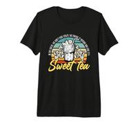 En el Sur no escondemos el té Dulce Loco del Sur Camiseta Premium