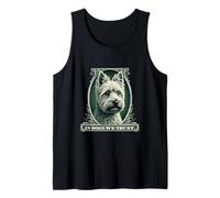 En el Yorkshire Terrier confiamos en el divertido perro yorkie vintage Camiseta sin Mangas