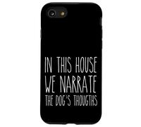 En esta casa narramos los pensamientos del perro perro mamá daddio Carcasa para iPhone SE (2020) / 7 / 8
