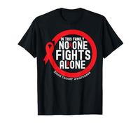 En esta familia nadie lucha solo contra el cáncer de sangre Camiseta