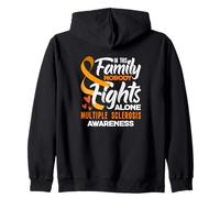En Esta Familia Nadie Lucha Solo contra la Esclerosis múltiple Sudadera con Capucha