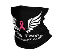 En Esta Familia Nadie Lucha Solo Mujer Hombre Calentador De Cuello Suave Braga De Cuello Protección UV Bandana para Invierno Esquí Senderismo Ciclismo