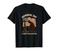 En Honor A Nuestros Héroes Caídos Memorial Day Camiseta