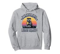 En interés, no fue fácil Lemon Squeezy Raccoon Sudadera con Capucha