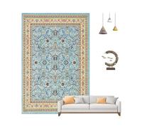 En invierno, pisar o sentarse sobre una alfombra c Calentador de piso eléctrico de grafeno con temporizador, calentamiento rápido for el hogar, la oficina, el estudio y la sala(Color5,160*230cm)