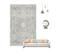 En invierno, pisar o sentarse sobre una alfombra c Calentador de piso eléctrico de grafeno con temporizador, calentamiento rápido for el hogar, la oficina, el estudio y la sala(Color6,120*160cm)