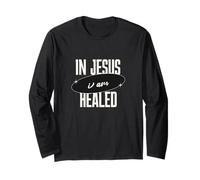 En Jesús I Am Healed Christian Faith Healing Gifts Manga Larga