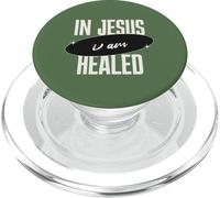 En Jesús I Am Healed Christian Faith Healing Gifts PopSockets PopGrip para MagSafe