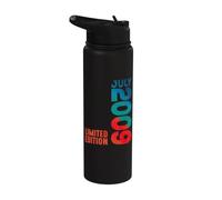 En Julio 2009 Año 2009 Desde 2009 Retro 2009 Vintage 2009 Stainless Steel Insulated Water Bottle