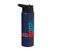 En Julio 2009 Año 2009 Desde 2009 Retro 2009 Vintage 2009 Stainless Steel Insulated Water Bottle