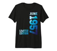 En Junio 1957 Año 1957 Retro 1957 Vintage 1957 Desde 1957 Camiseta Premium