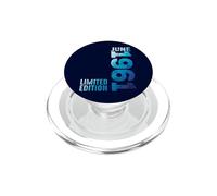 En Junio 1961 Año 1961 Retro 1961 Vintage 1961 Desde 1961 PopSockets PopGrip para MagSafe
