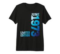 En Junio 1973 Año 1973 Retro 1973 Vintage 1973 Desde 1973 Camiseta Premium