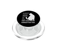 En la antigüedad los Gatos Eran adorados como Dioses v3 PopSockets PopGrip para MagSafe