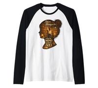 En la Biblioteca Ella va Pierde su Mente Encuentra su Alma Libros Camiseta Manga Raglan
