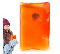 En La Cabeza - Cabeza Principal - Paquetes Calentadores De Calor Redondos Y Cuadrados De PVC Con De Gel | Pequeña De Gel Reutilizable, Calentador Challer De Larga Duración Para El