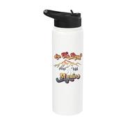 En la carretera otra vez | Viajes familiares de estilo vinta Stainless Steel Insulated Water Bottle