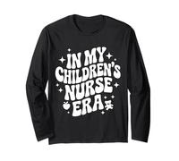 En la era de la Enfermera de mis Hijos, Funny Pediatric RN, Peds Nursing Manga Larga