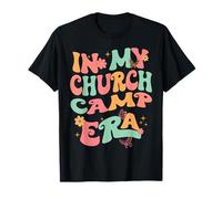 En la era de los campamentos de mi iglesia, divertido y maravilloso campamento de verano Camiseta