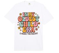 En la era de mi Hijo Mayor Hago Las Reglas - Funny Daughter Comfort Colors Adult Heavyweight T-Shirt