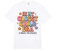 En la era de mi Hijo Mayor Hago Las Reglas - Funny Daughter Comfort Colors Adult Heavyweight T-Shirt