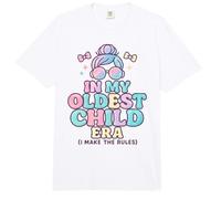 En la era de mi Hijo Mayor Hago Las Reglas - Funny Daughter Comfort Colors Adult Heavyweight T-Shirt