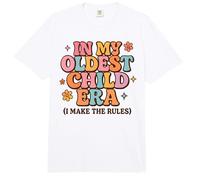 En la era de mi Hijo Mayor Hago Las Reglas - Funny Daughter Comfort Colors Adult Heavyweight T-Shirt