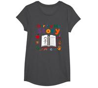 En la era de mi jardín de Infantes: Comenzando mi Historia Camiseta, Niñas, Jaspeado Oscuro, XS