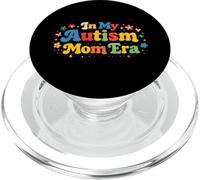 En la era de mi Madre con Autismo | Conciencia Retro sobre el Autismo Groovy PopSockets PopGrip para MagSafe