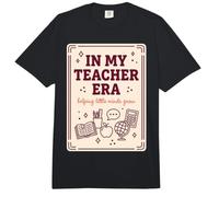 En la era de mi Maestro Ayudando a Las pequeñas Mentes a Hacer Crecer la Vida del educador Comfort Colors Adult Heavyweight T-Shirt